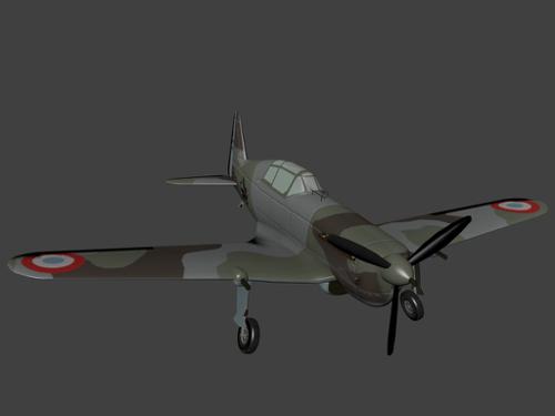 Morane Saulnier MS 406 preview image